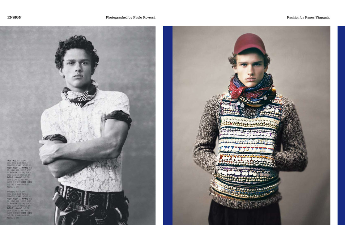 ARENA HOMME + AW07