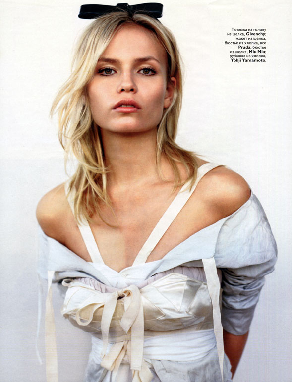 Russian Vogue March 2009 Issue Photo Alasdair McLellan model Natasha Poly 4.jpg
