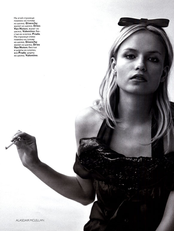 Russian Vogue March 2009 Issue Photo Alasdair McLellan model Natasha Poly 6.jpg